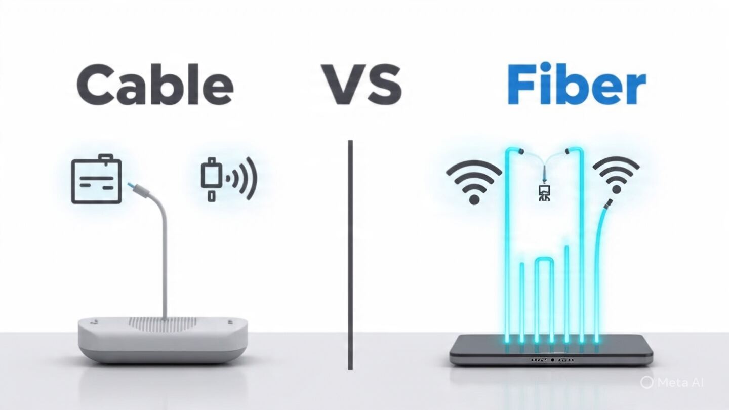 Cable vs. Fiber: Which Internet Type Is Best?